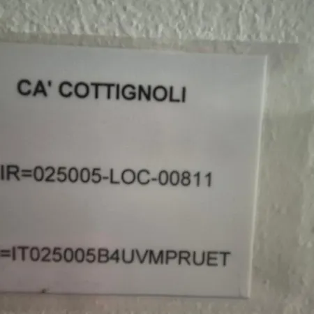 아파트 Ca' Cottignoli Apparatemento Con Due 아우론조디까도레